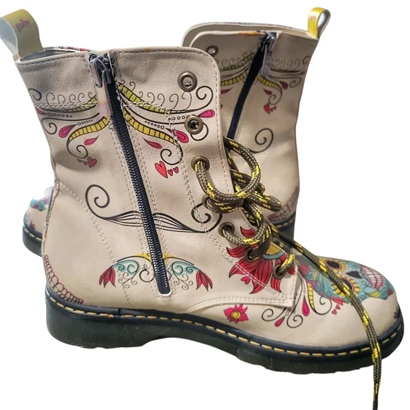 Goby // Women's Long Boots MRT111 // US 7.5 EU 38 // Beige - Picture 2 of 11